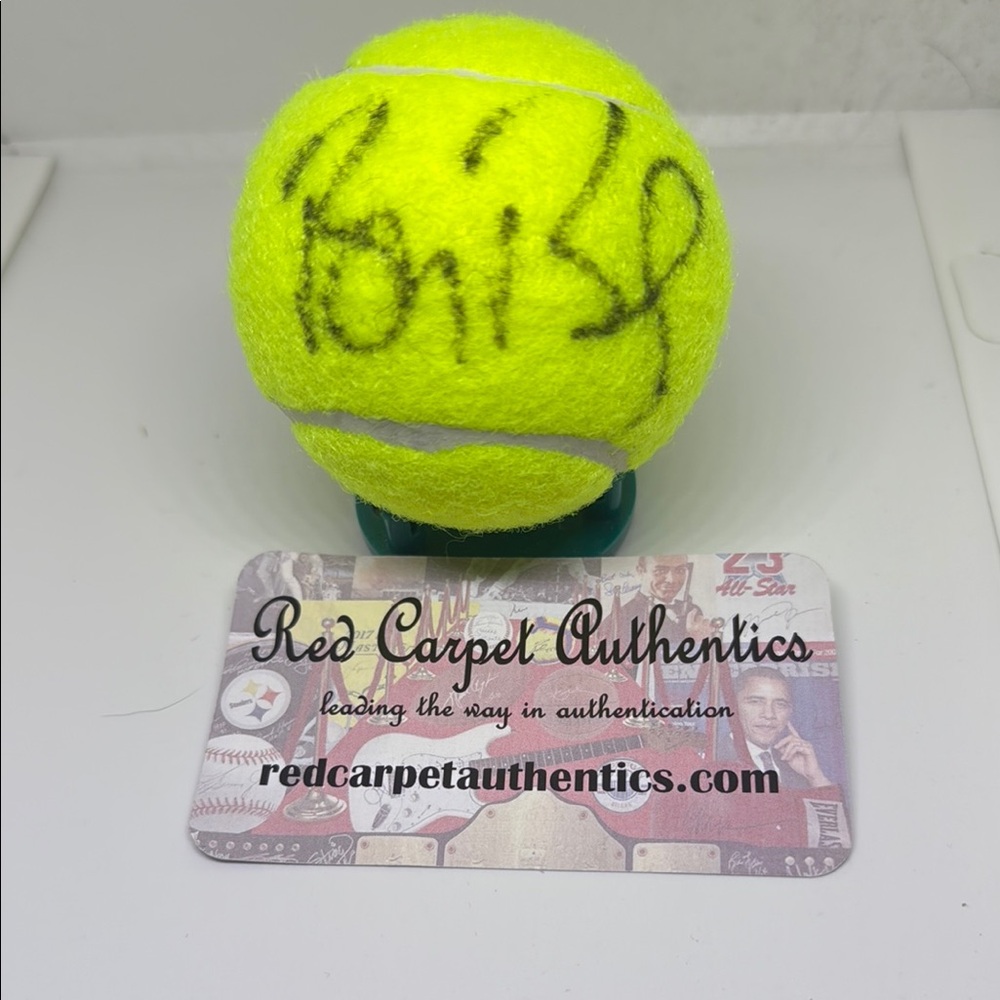 Autographed Tennis Ball
